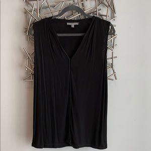 Classiques entier black silk top